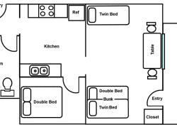 Cabin Seven Floor Plan