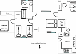 The Creek House Floor Plan